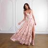 Beautiful and Unique Suspender Dress for Seaside Vacation, Super Stylish and Elegant, Waist-Cinching Long Dress for Women, New Summer Style