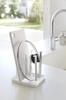 Yamazaki Industries Glass Stand Tower Slim White 2847