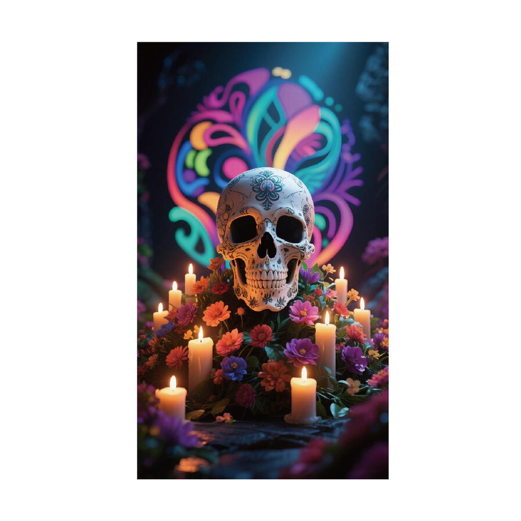 Halloween Door Curtain Party Background Door Frame