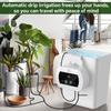 Indoor Automatic Drip Irrigation System,Self Plant Watering Device,300 Timed Watering Programes 10 Drip Tips Etc Drip Accessory