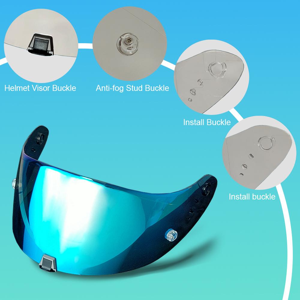 R1 Visors for Scorpion EXO-T520 ST1400 Protection Electroplated Dustproof visor Motorcycle helmet accessories