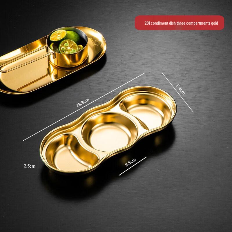 304 Stainless Steel Korean Dipping Sauce Dish