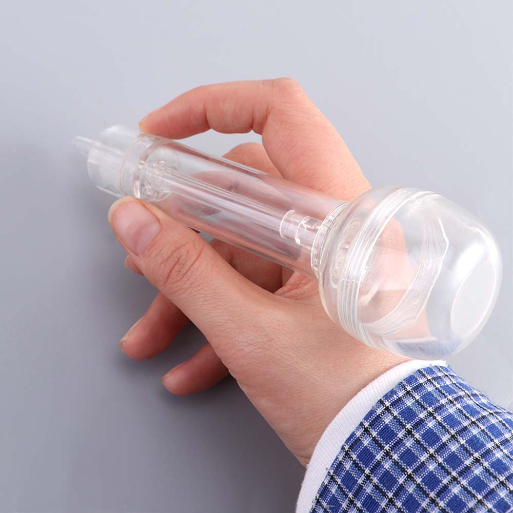 3D Pixel Puzzle Press-Type Bead Pen Transparent Bead Positioning Pen DIY Decor Crafts