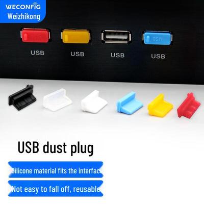 Silikonové USB zátky proti prachu pro USB porty notebooku