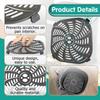 7QT Air Fryer Grill Plate for Gourmia GAF798 GAF716 Air Fryers, 8.97''×8.97'' Air Fryer Tray Replacement for Gourmia, Nonstick Air Fryer Grill Pan