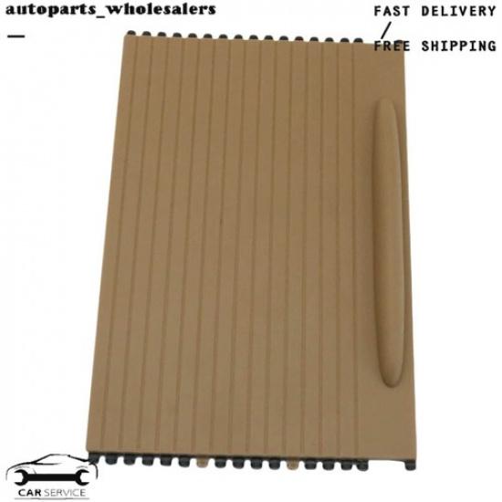 Beige Front Console Cup Holder Roller Blind Cover Fit for Porsche Cayenne 03-10