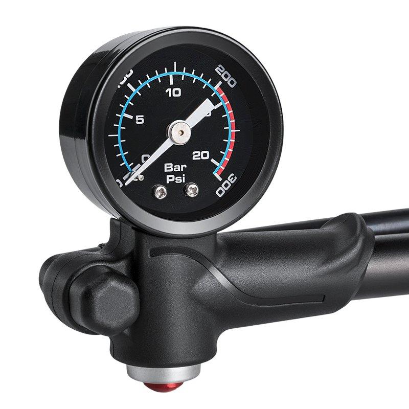 Portable Bicycle Shock Absorber Pump with Hose and Pressure Gauge Gewage GE-002