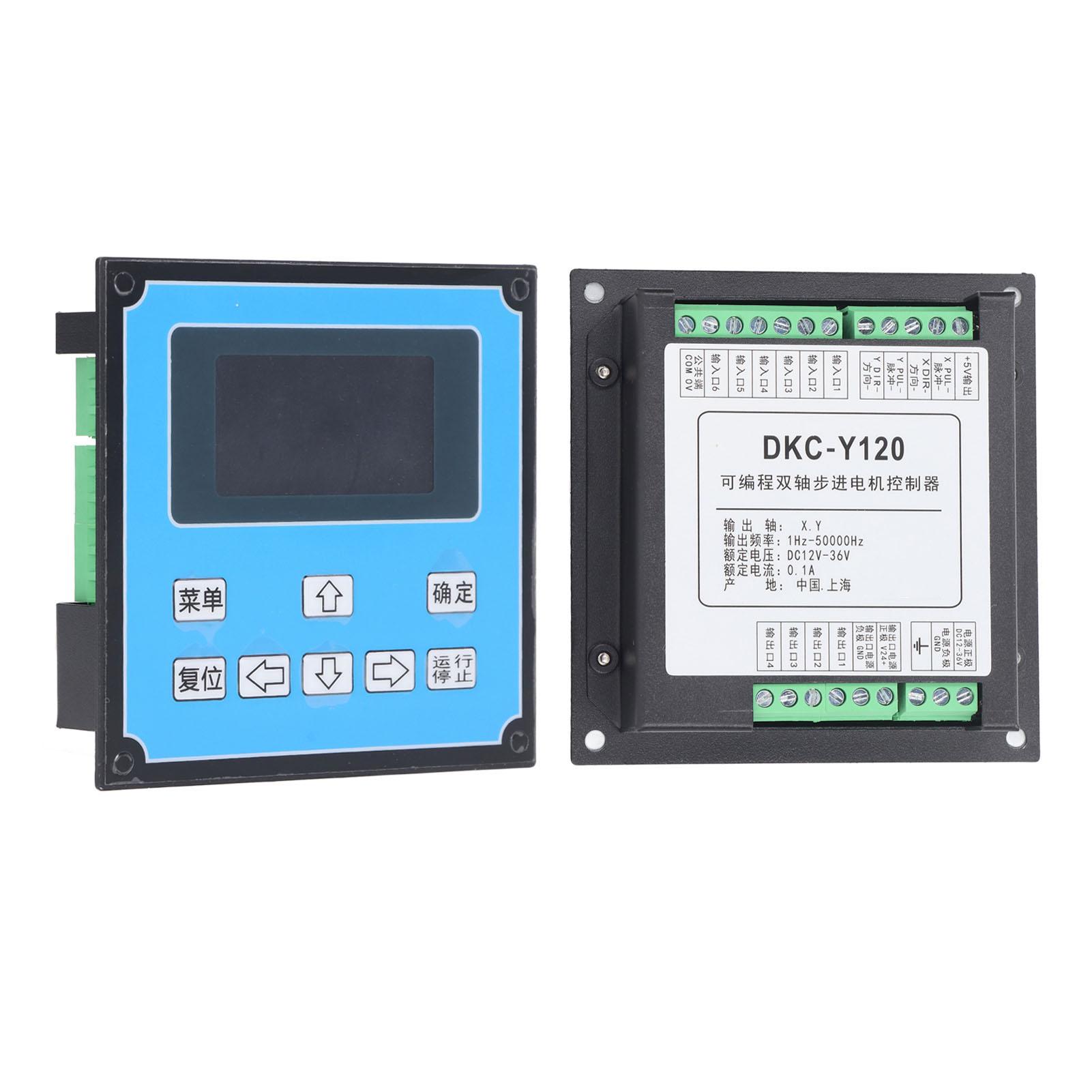 Contrôleur de Moteur Pas à Pas Servo Programmable avec Affichage LCD, Connexion Serrée 12V 36V pour le Contrôle Industriel