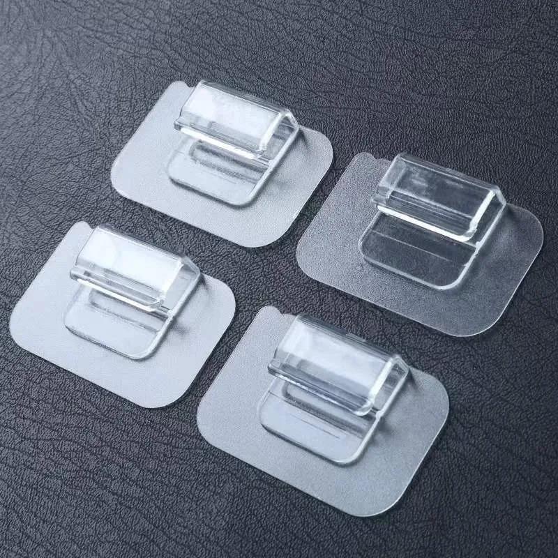 Car Foot Pad Fixing Clips Universal Automatic Floor Carpet Fixed Stickers Car Interior Organizer Floor Mat Non-slip Clip Fixer