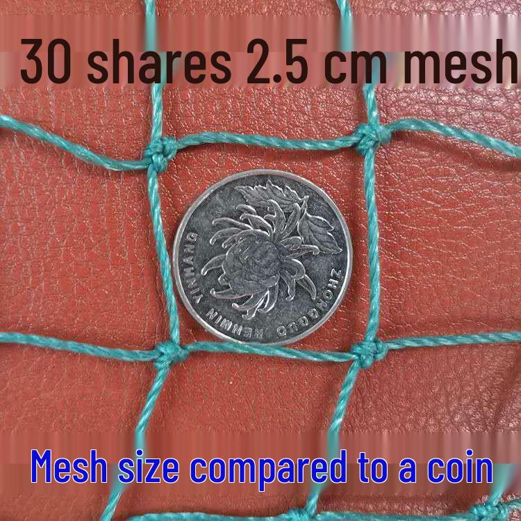 Polyethylene Fishing Net Mesh Sheet for Enclosures, Cages, and Aquaculture Ponds