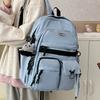 Japanese Tooling Style  Niche Design  Advanced Sense  Shoulder Bag  Casual  Simple Durable and Large Capacity Student Bag.