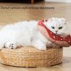 Cute Sweet Donuts Cat Elizabethan Collar Adjustable Cat Recovery Collar Pet Dog Neck Cone Recovery Collar Protective Collar