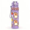 1PC Cute Cartoon Capybara Animal Art 750ml Color Plastic Sports Water Bottle Leakproof Flip Straw Lid Suitable for Sports Office Home Use