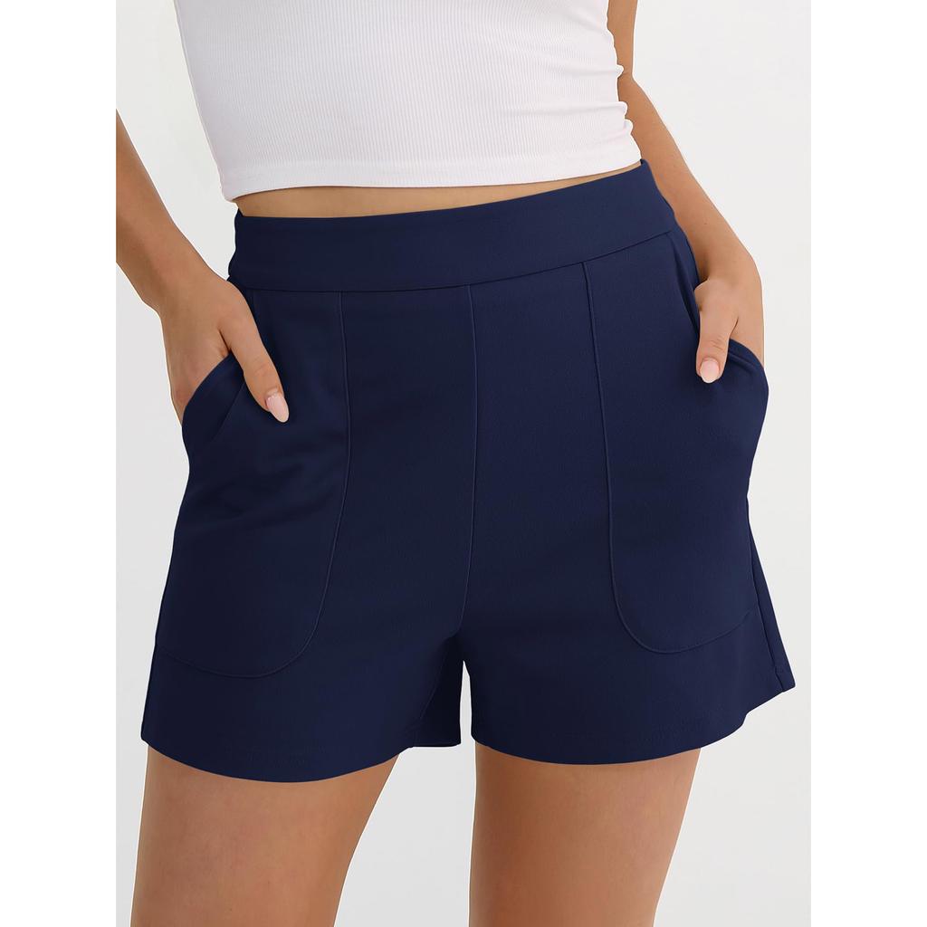 Summer Shorts For Women Casual High Waist Wide Leg Shorts