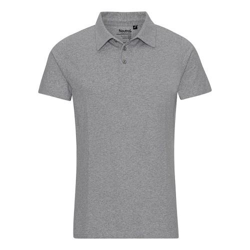 Neutral Mens Recycled Cotton Polo Shirt