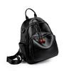 Fashionable and Minimalist Women's PU Leather Backpack with Top Handle, Perfect for Commuting, Travel, and Daily Use