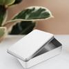 Premium Tinplate Rectangular Storage Box with Lid Stylish Food Safe Container for Wedding Favors Holiday Gifts Candy Jewelry