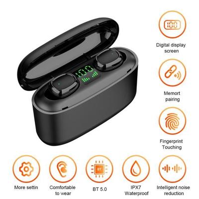 Wireless Earbuds - DODOCOOL - BT5.0 - IPX7 Waterproof - 3500mAh - 9D Sound Quality