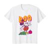 Miniso Mickey Maus Kürbis Halloween Aufdruck T-Shirt Sommer Lässig Herren und Damen Kurzarm Street T-Shirt Cartoon Oberteil