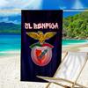 Ben-fica Fußballverein Bedrucktes Strandtuch, Superweiche Mikrofaser, Perfektes Geschenk zum Geburtstag, für Pool, Strand, Reisen, für Familie und Freunde
