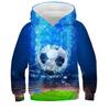 Hoodies 3d Print Football Nets Sweatshirts Boys Girls Unisex Hooded Fashion Sweatshirts Kids Long Sleeves Clothes Coat