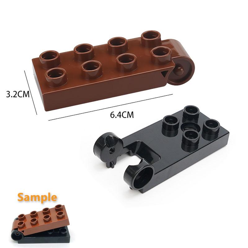 Big Building Blocks Construction Traffic Machinery Creativity Car Accessories Crane Excavator Bricks Toys For Children Baby Gift