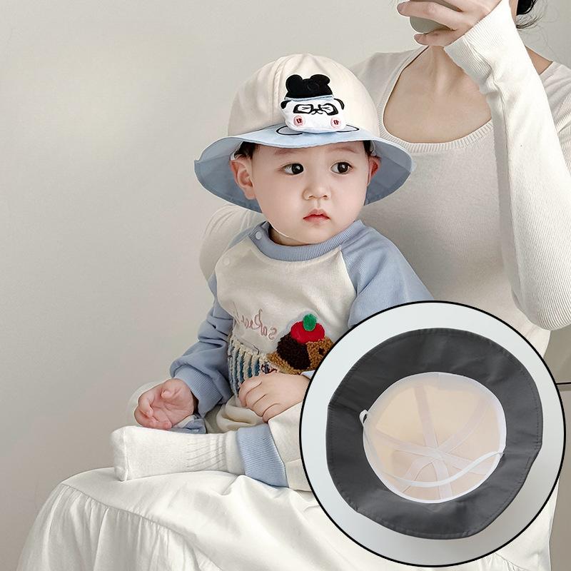 Infant and Toddler Fisherman Hat Spring and Autumn Cute Baby Super Cute Sunbath Hat Boy and Girl Sun Protection Versatile Hat Fashionable