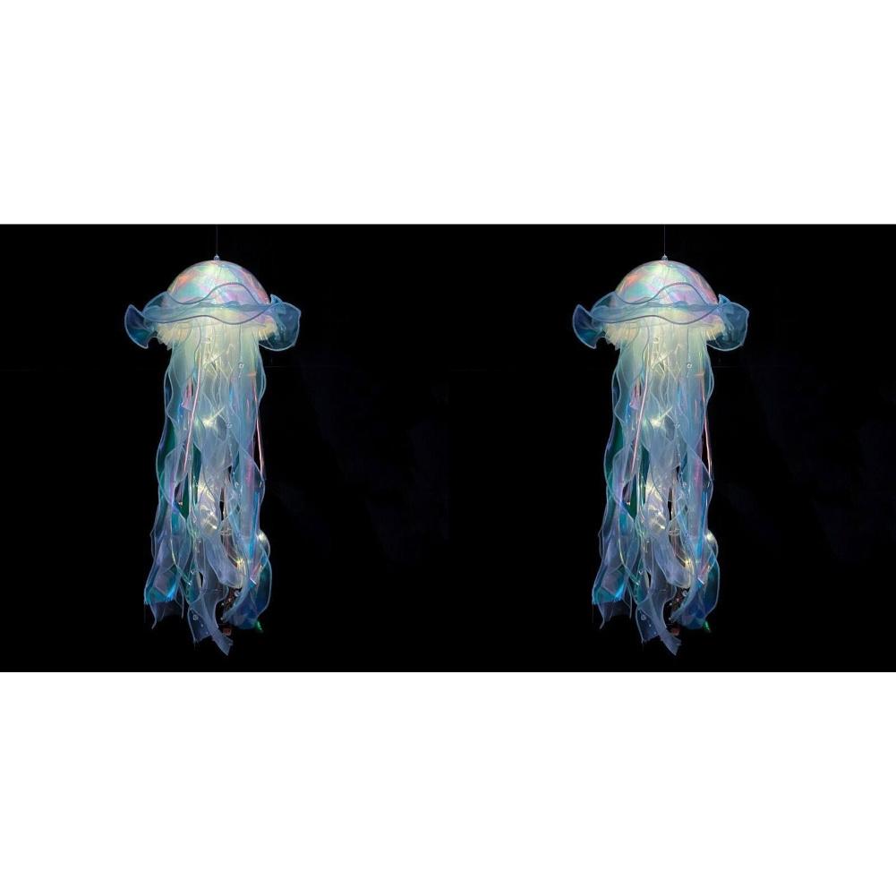 1-5 STÜCKE Quallen Nachtlicht Lampe Quallen RGB LED Lampe Schlafzimmer Quallen Atmosphärenlicht Quallen Hängende Deckenlaterne