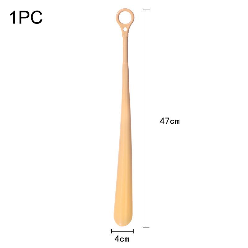 

1/2 шт. Пластиковая очень длинная обувная ложка Бытовая с длинной ручкой Подъемник Беременная женщина Пожилые люди Ленивые люди Обувные рожки Подвешиваемые