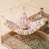 Metal Small Pet Hammock Breathable Guinea Pig Hanging PET Hammock  For Squirrel