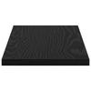 vidaXL Wandmontierte Regale Schwarze Eiche MDF 40 X 20 X 1,5 Cm