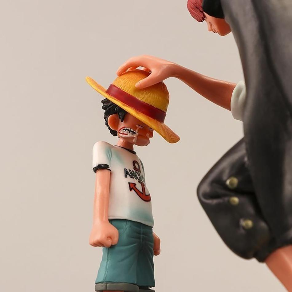 One Piece 18cm Luffy Action Figures Model Toys Pvc Monkey D. Luffy Figures One Piece Anime Statue Model Ornaments Birthday Gifts