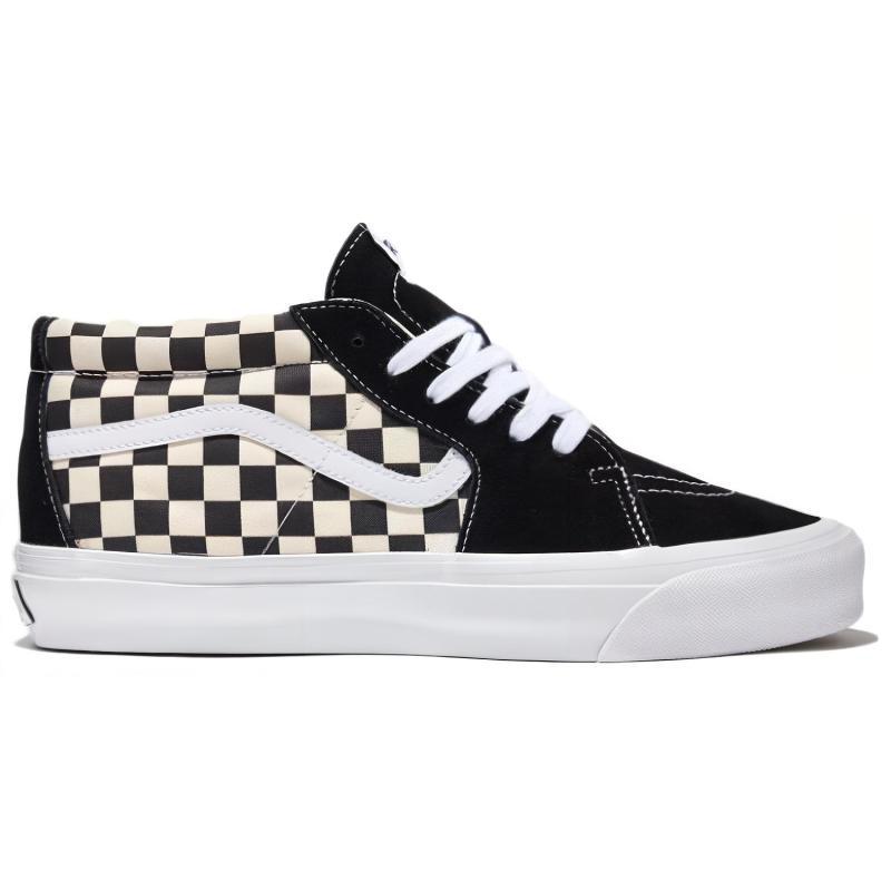 Vans Sk8 Mid Reissue 83 Lx 'Checkerboard Black' Vans VN000CQQ2BO