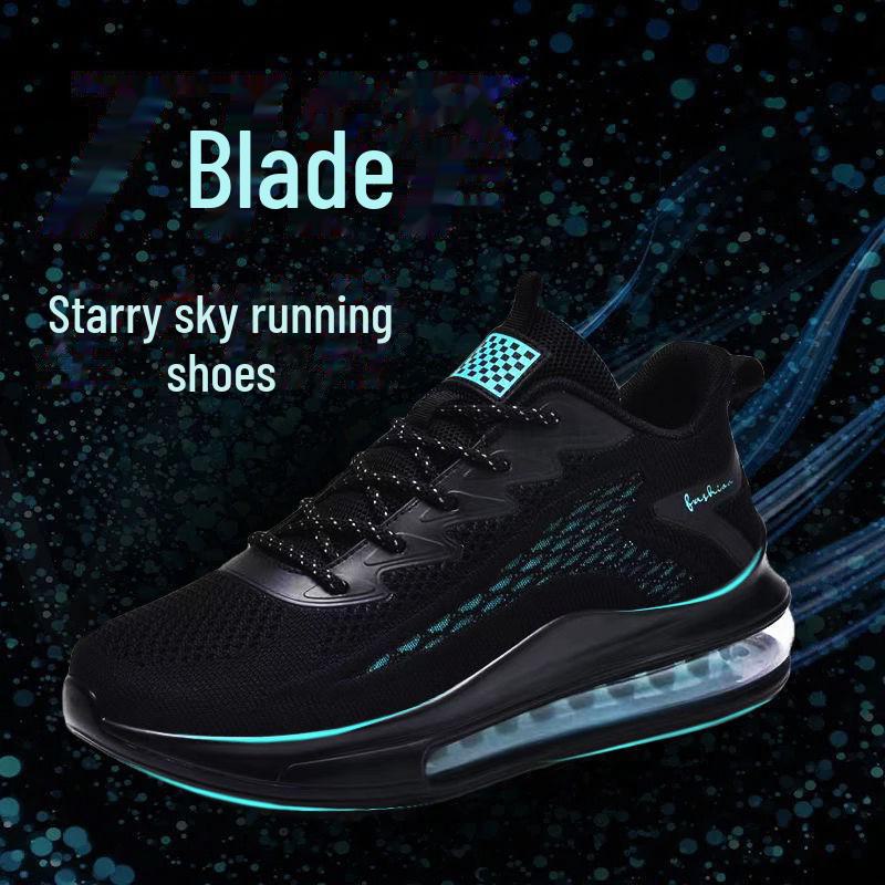 Men's Trendy Breathable Running Shoes - Comfortable, Soft Thick Sole for Autumn and Winter