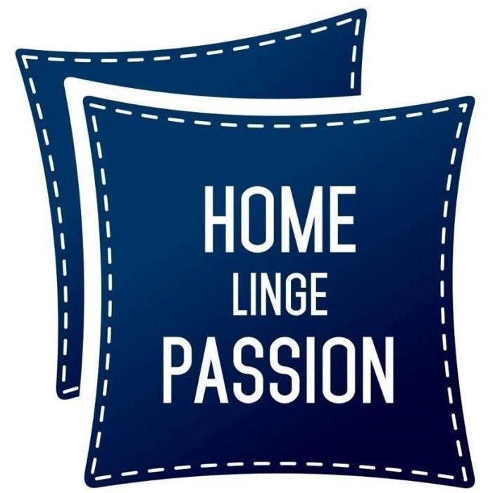 Parure de couette 2 pieces - HOME LINGE PASSION - HP72068 - Microfibre 82 g - 140 x 200 cm - Bleu ciel