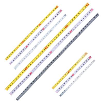 Adhesive Measuring Tape 10mm Wide 20cm Long High Stickiness Measure for Accurate Measurements In School & DIY Projects