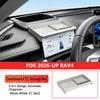 For Toyota RAV4 2026-2028 Behind Screen Silicone Storage Box Black Organizer Tray Center Console Interior Accessories Upgrade