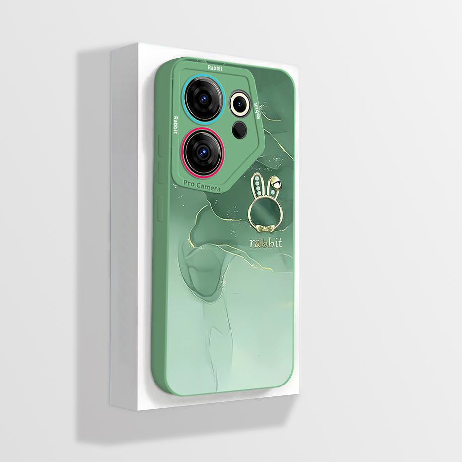 For Tecno Camon 20 Premier 5G Phone Case Fancy Camera Lens Protector Soft Liquid Silicone Funda For Camon20 Premier CK9n Coque