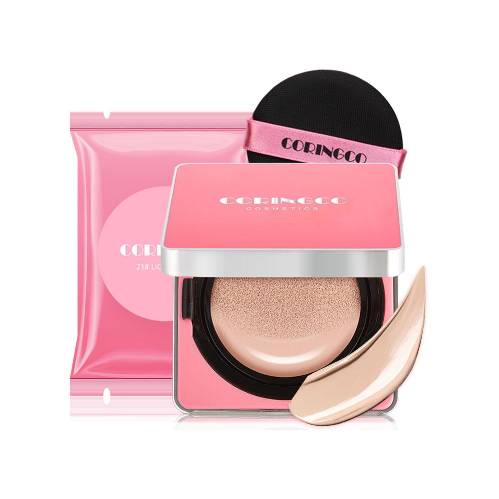 

[Купить1+Refill1] CORINGCO Cherry Blossom Water BB Cushion SPF50+ PA+++ 12 г + сменный блок 12 г (2color:№ 21, № 23)
