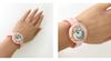 Rapport Damen Kunststoff Armreif Uhr 163002 Pastellrosa