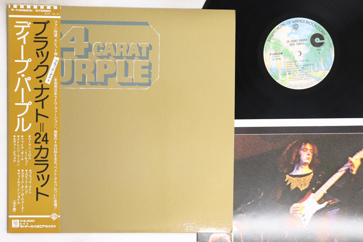 

LP Record DEEP PURPLE - 24 Carat Purple P10029W WARNER BROS 1975 Japan Obi Rock Used