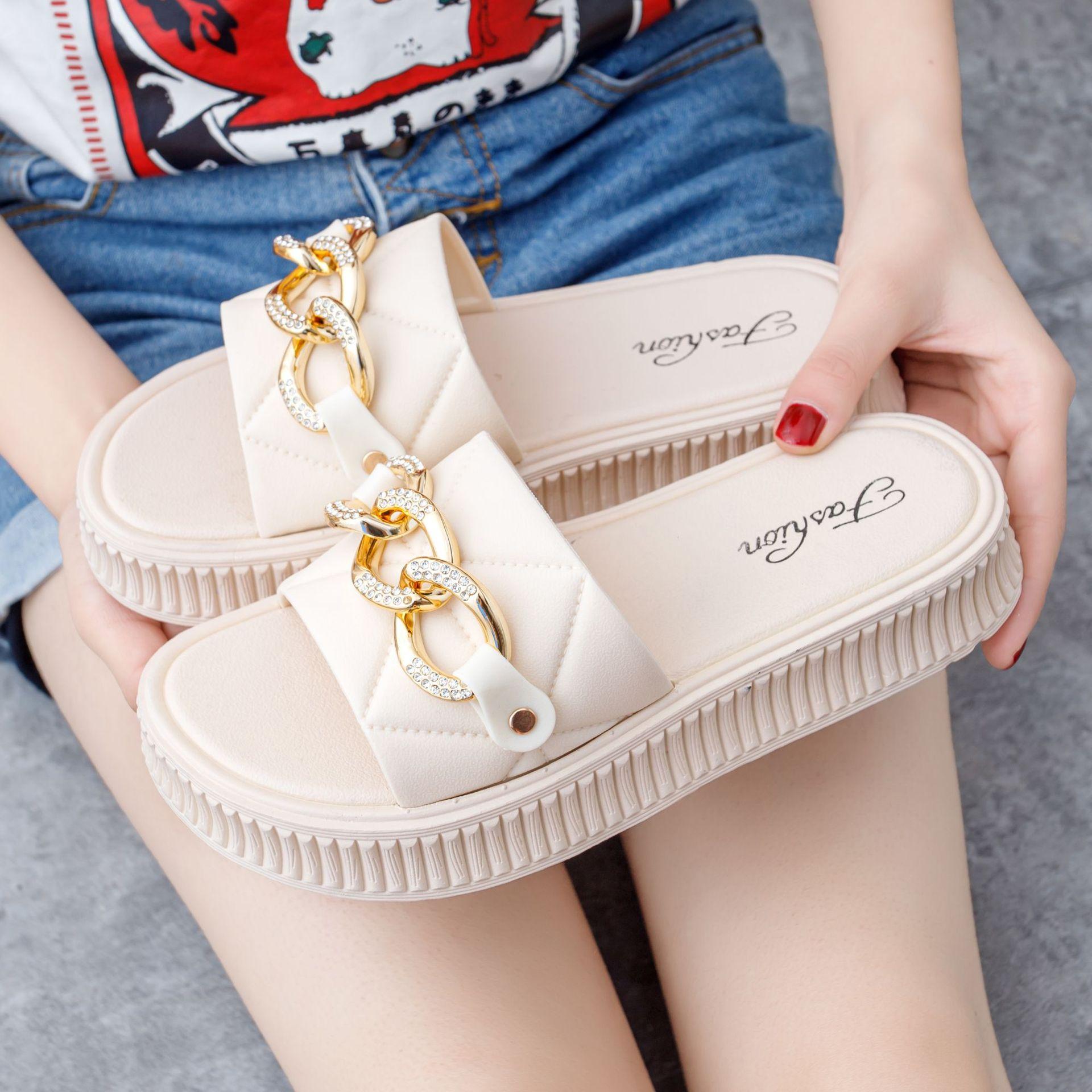 Новые тапочки с мягкой подошвой для женской летней верхней одежды — фото 3