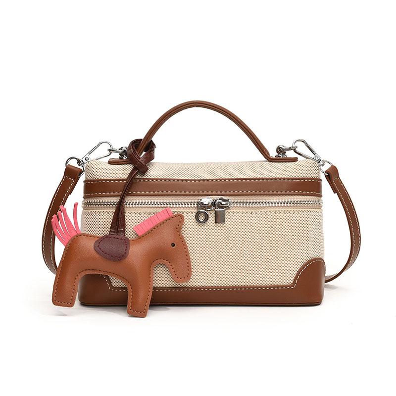 Canvas Women's Bag New Fashion Fashion Handbag Casual Versatile Messenger Shoulder Bag