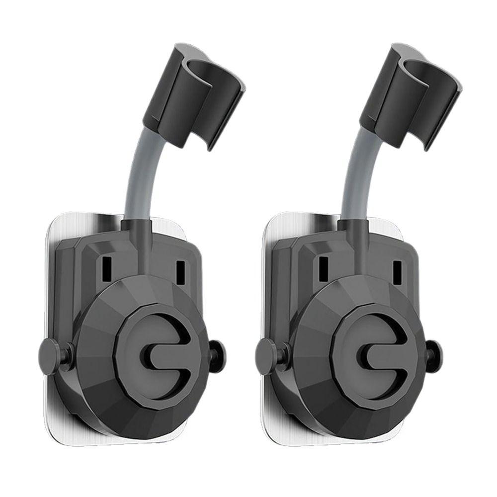 with Hooks Showerhead Bracket Self-Adhesive Handheld Sprayer Support  Bathroom Accessories