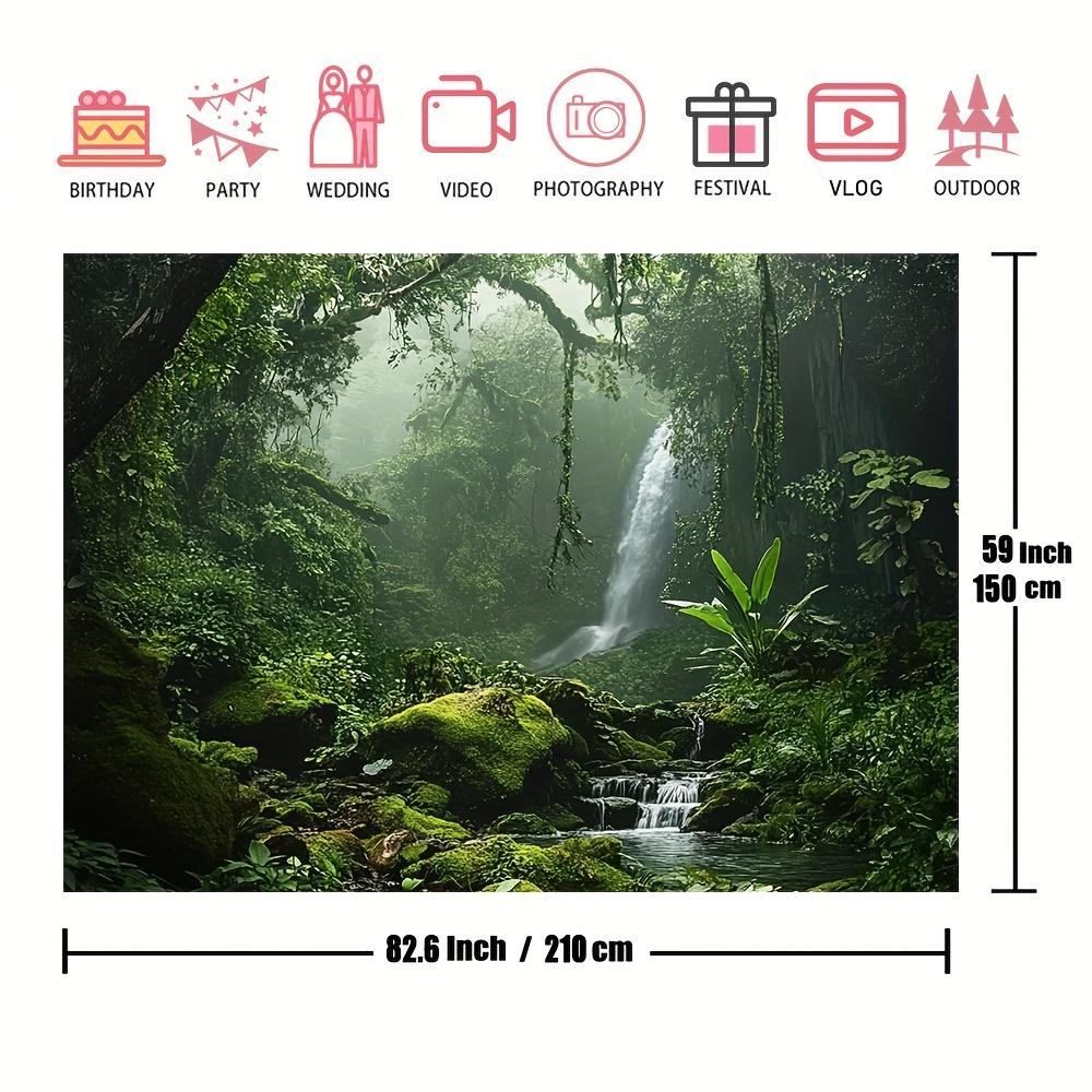 Durable polyester fiber material suitable for hanging in bedrooms living rooms or party decorations