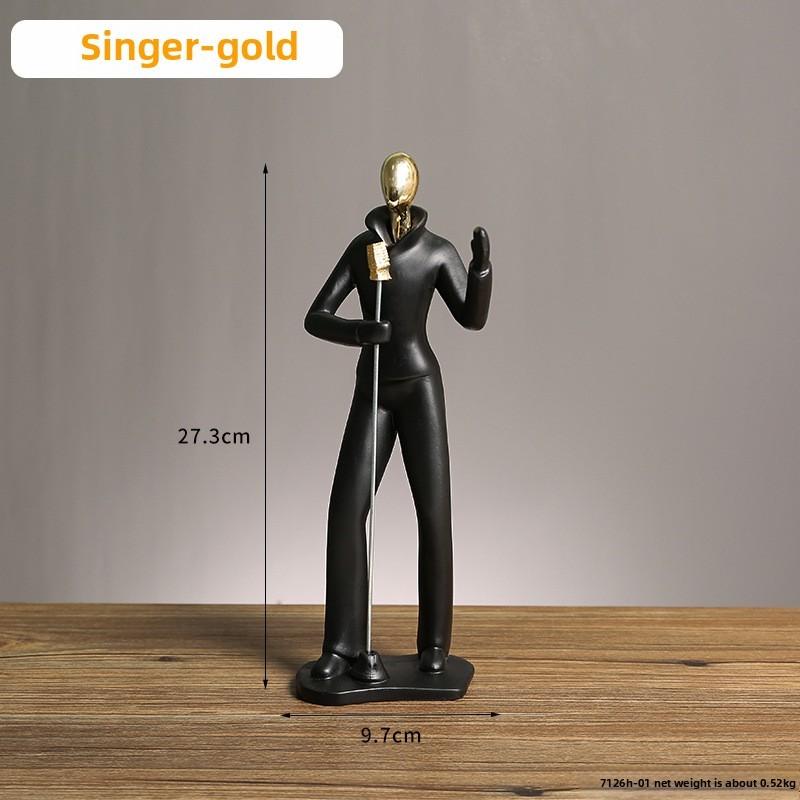 

Member Trendy Band Sculpture For Office Desk Or Holiday Decoration Party StyleA