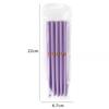 5 Pcs/Set Professional Nail Art Liner Brush For Striping Painting Design,Gel Liner Nail Art Brushes For Nails 7/9/11/15/20mm