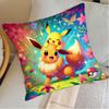 Kawaii P-Pilkachuus Sleeping Pillows Decorative Cushions Cover For Sofa Ornamental Pillow Cases Room Decorating Items Nordic