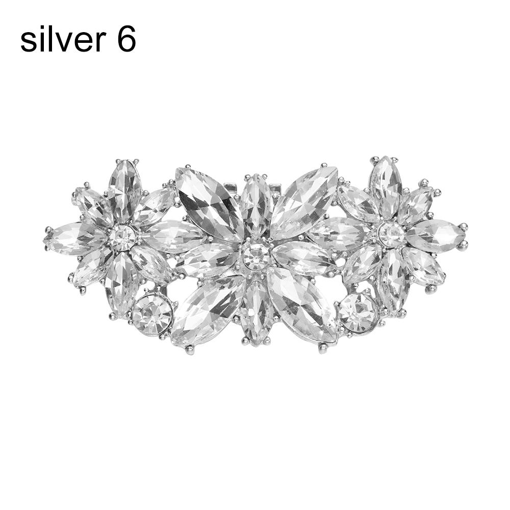 1PC European Fashion Crystal Shoe Clip Transformation Style Women's Shoes Decorations Rhinestone Charm Clothing Collocation