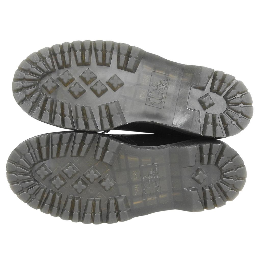 Pristine Dr.Martens Leather Shoes 1461 BEX MONO Black Leather Mens Used